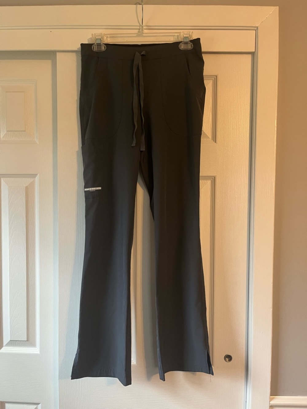 Set of 2 Skechers Women's Pewter Gray Scrub Pants